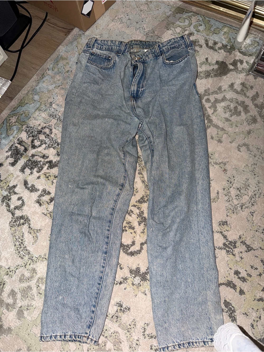 Classic Light Blue Denim Jeans